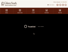 Tablet Screenshot of colonysouth.com